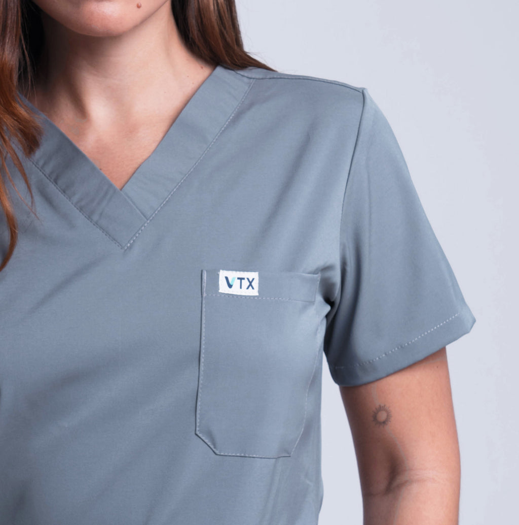 Camisa gris de mujer