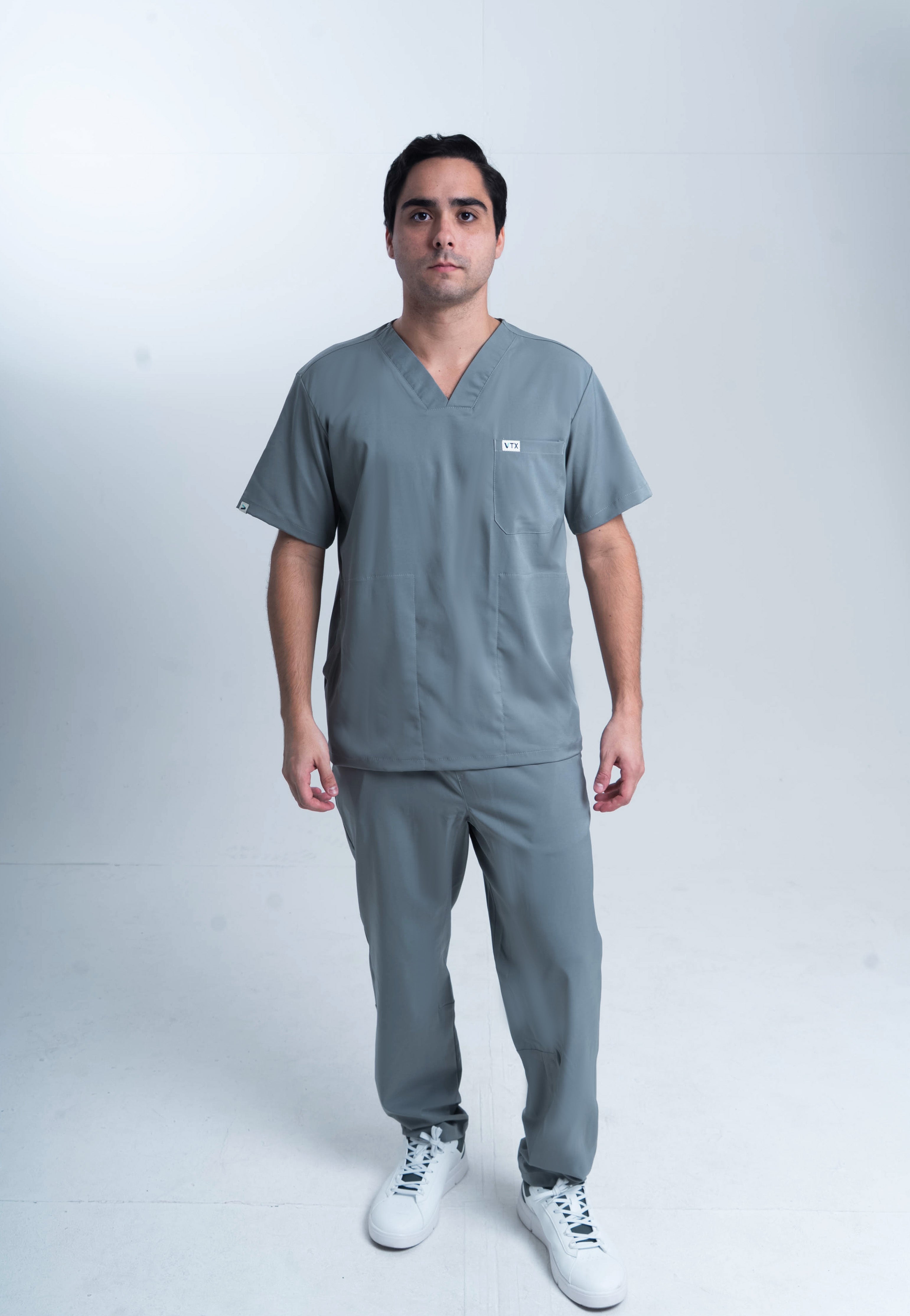 Scrub Gris hombre