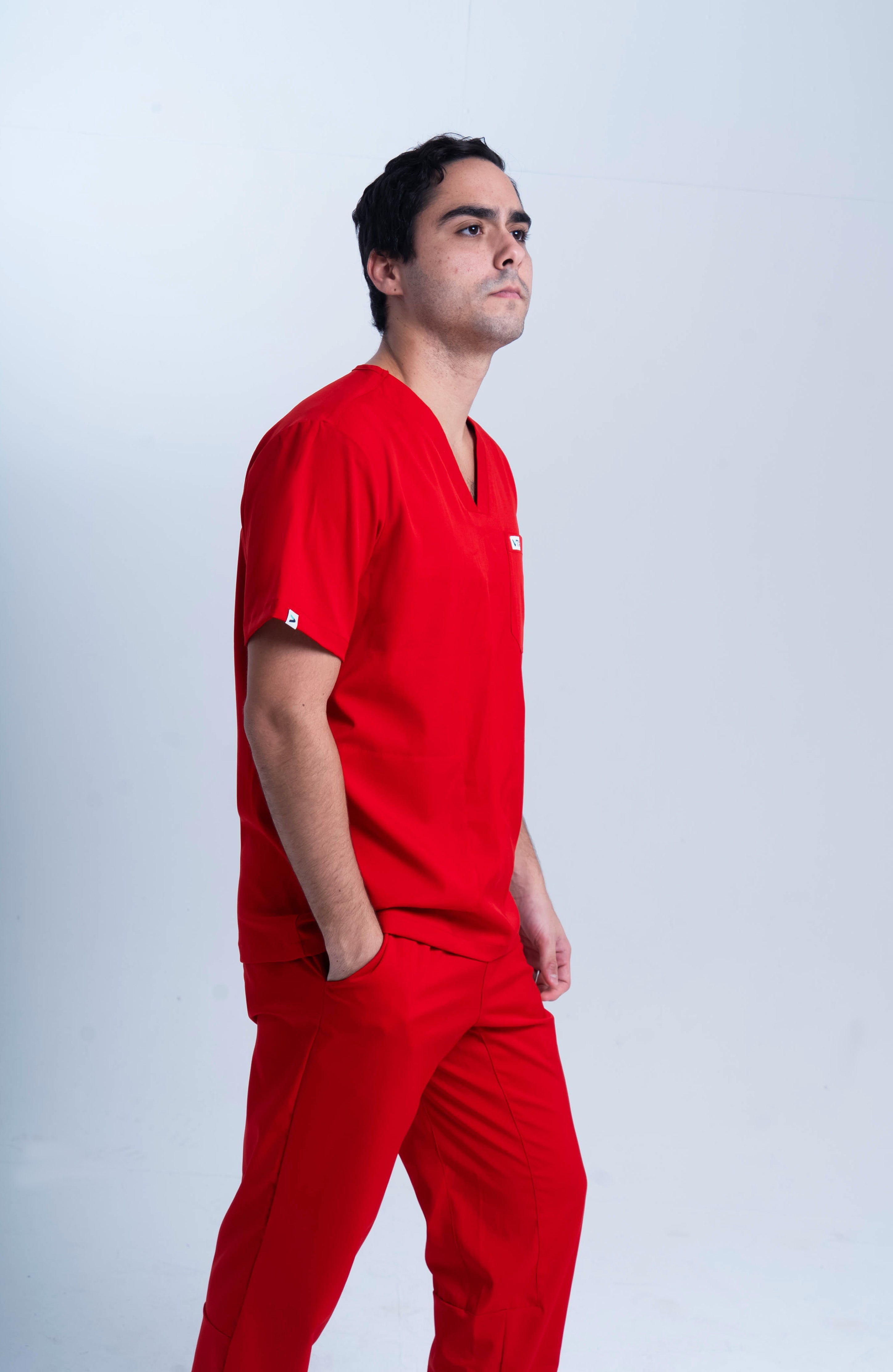 Medical wear red