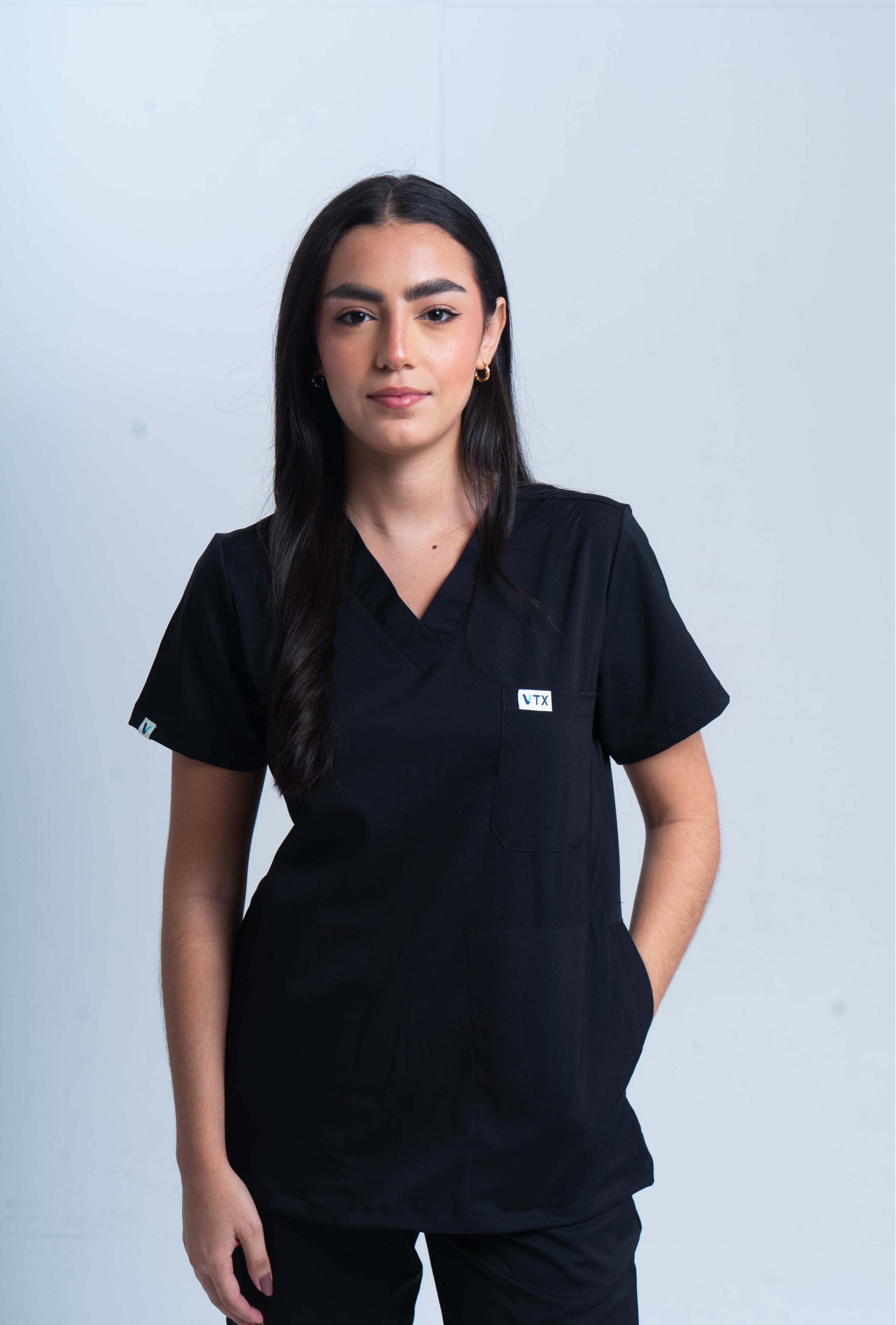 Camisa color negro para mujer