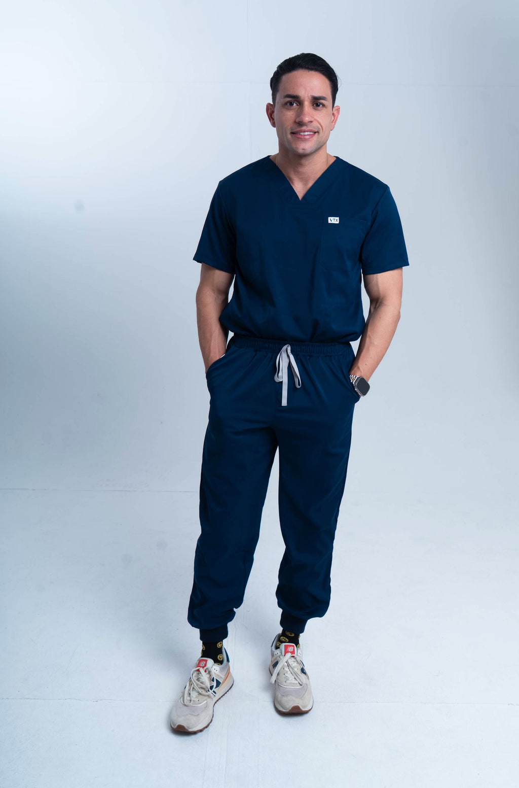 Scrub Dark Blue men