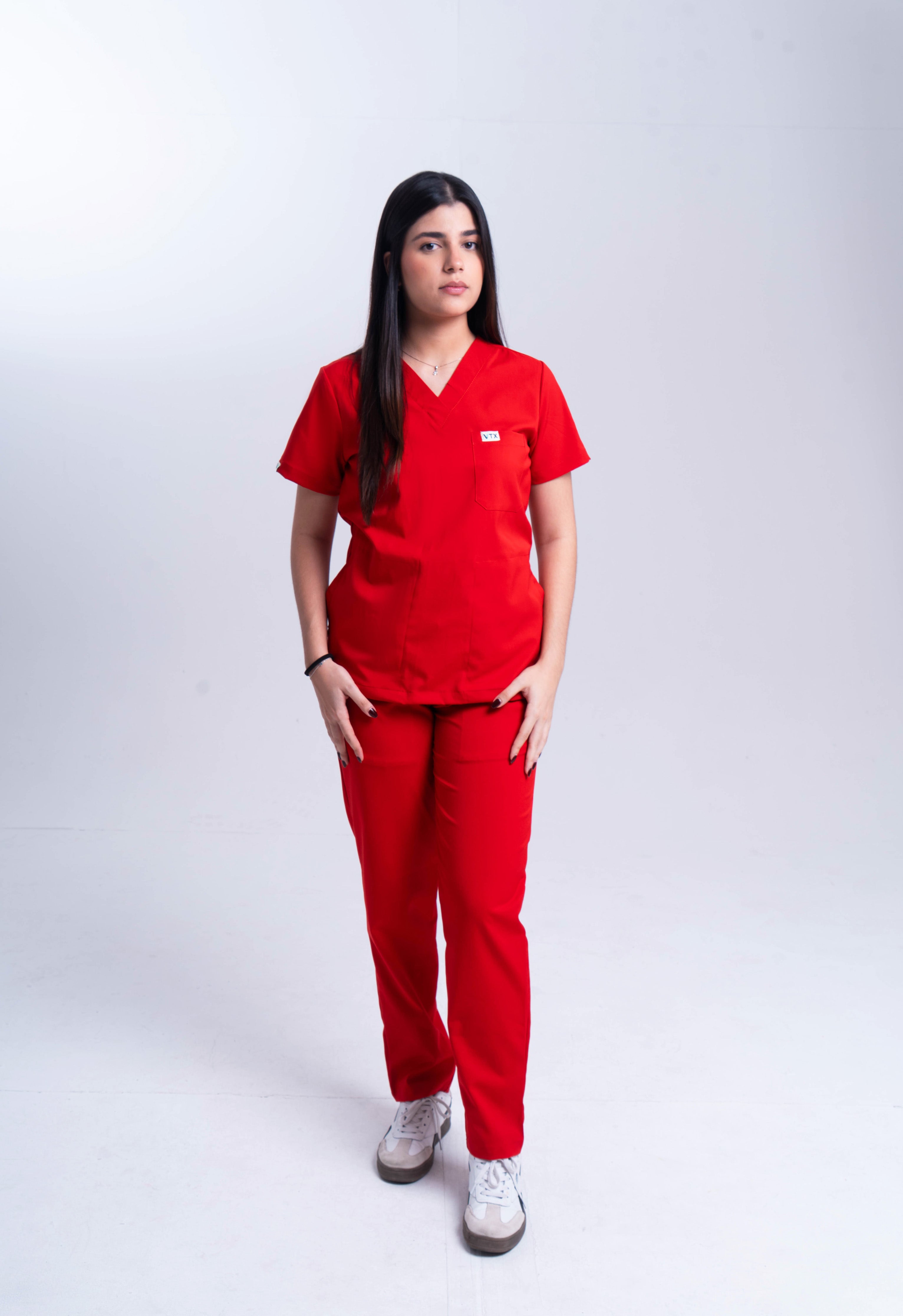 Scrub rojo