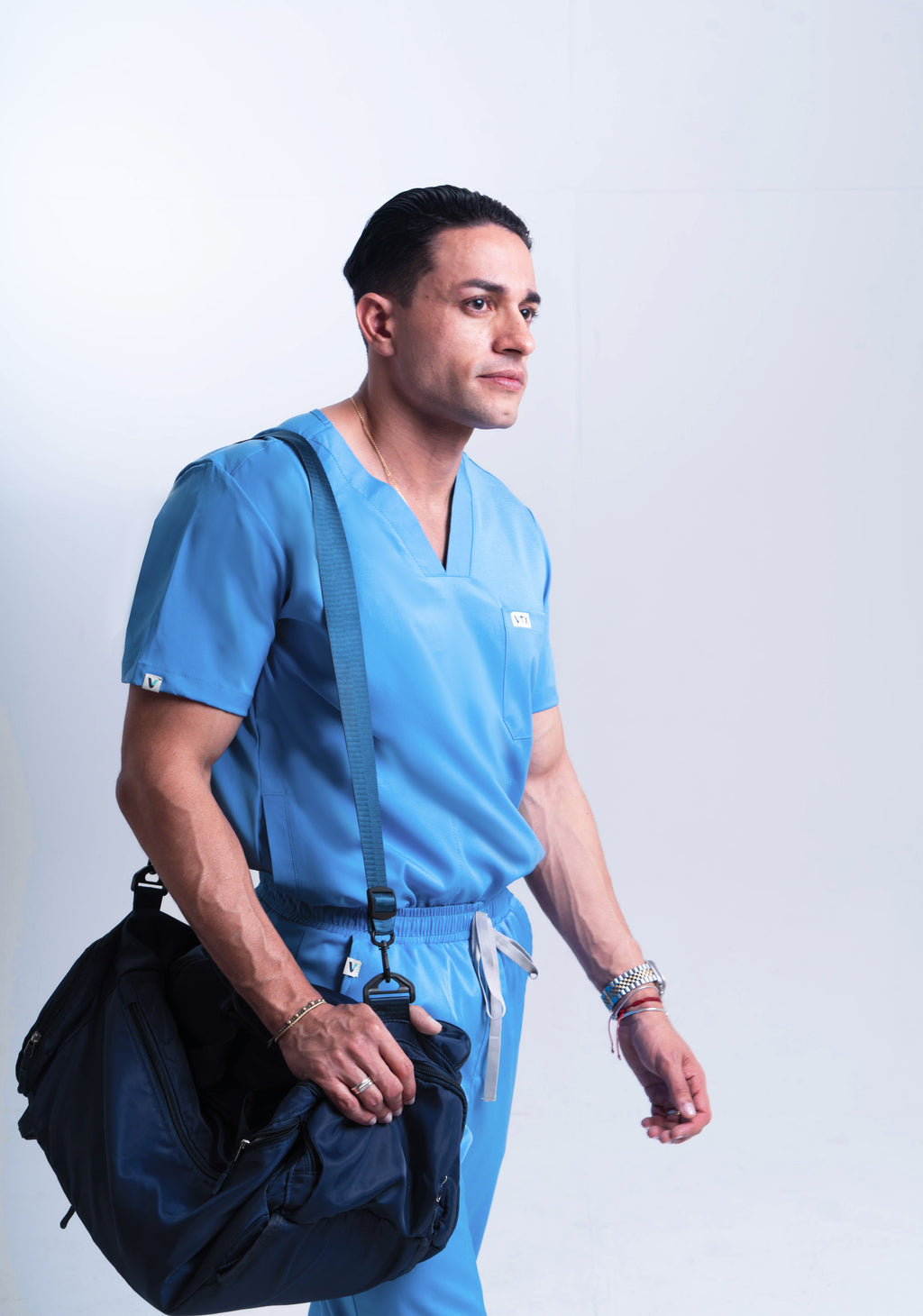 Uniforme azul cielo 