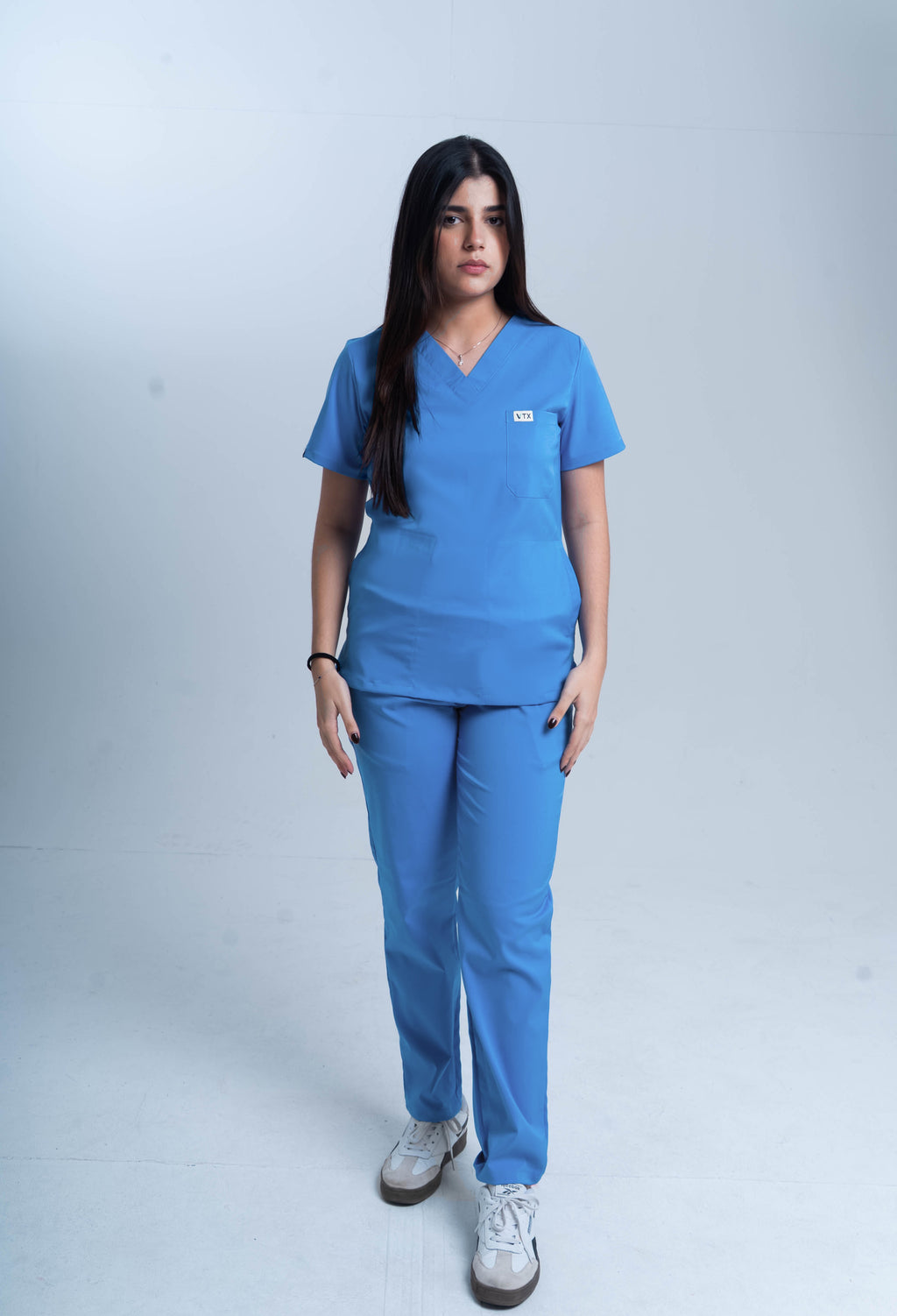 Scrub azul cielo mujer3