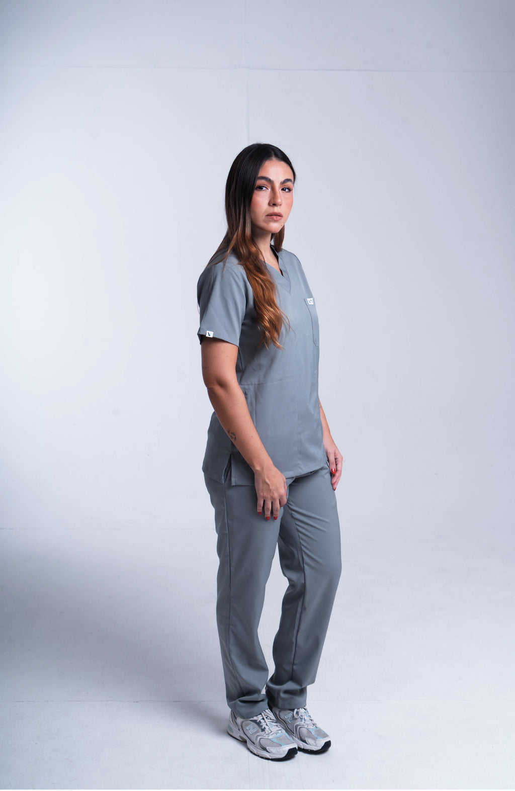 Scrub gris mujer