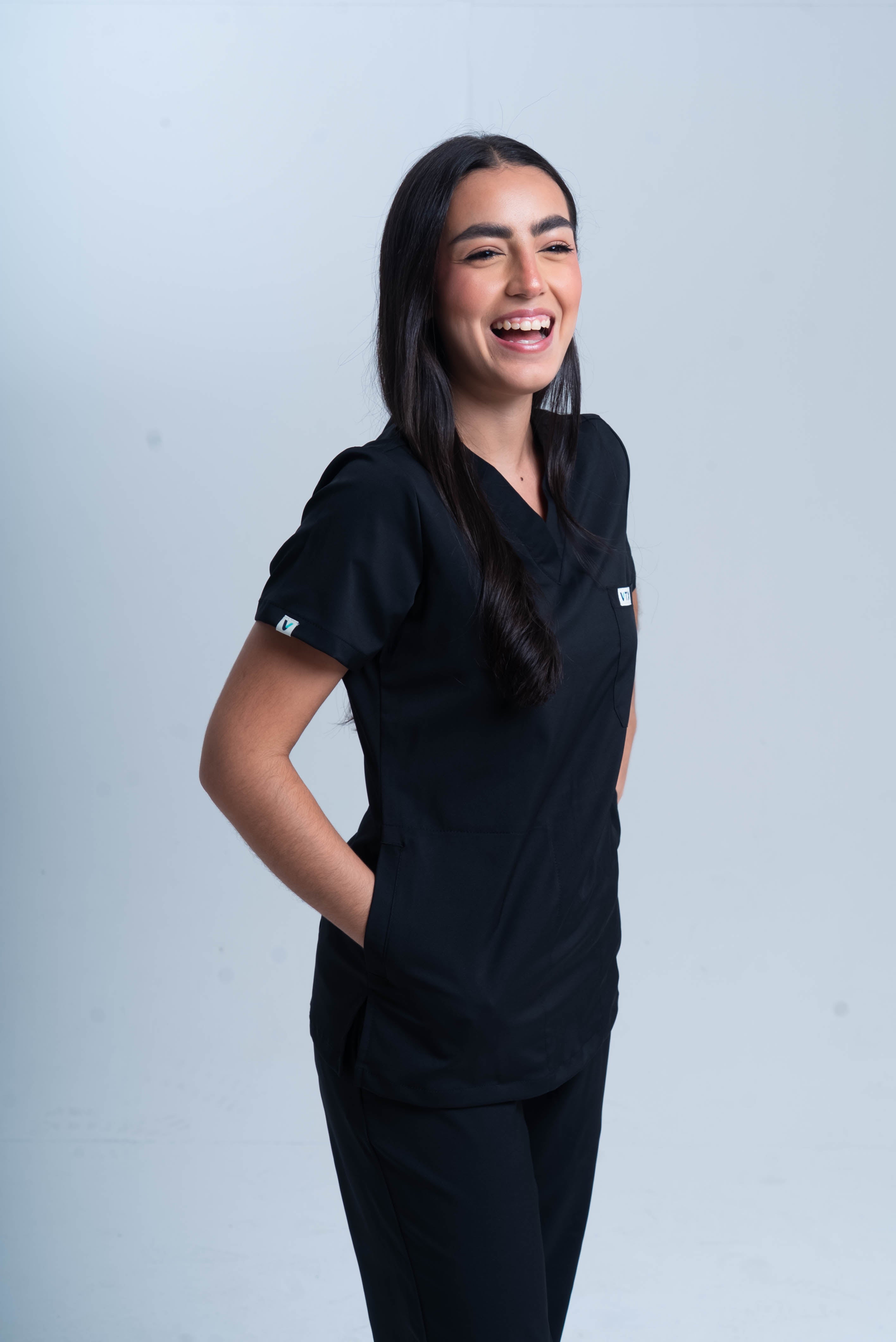 Uniforme médico Negro mujer