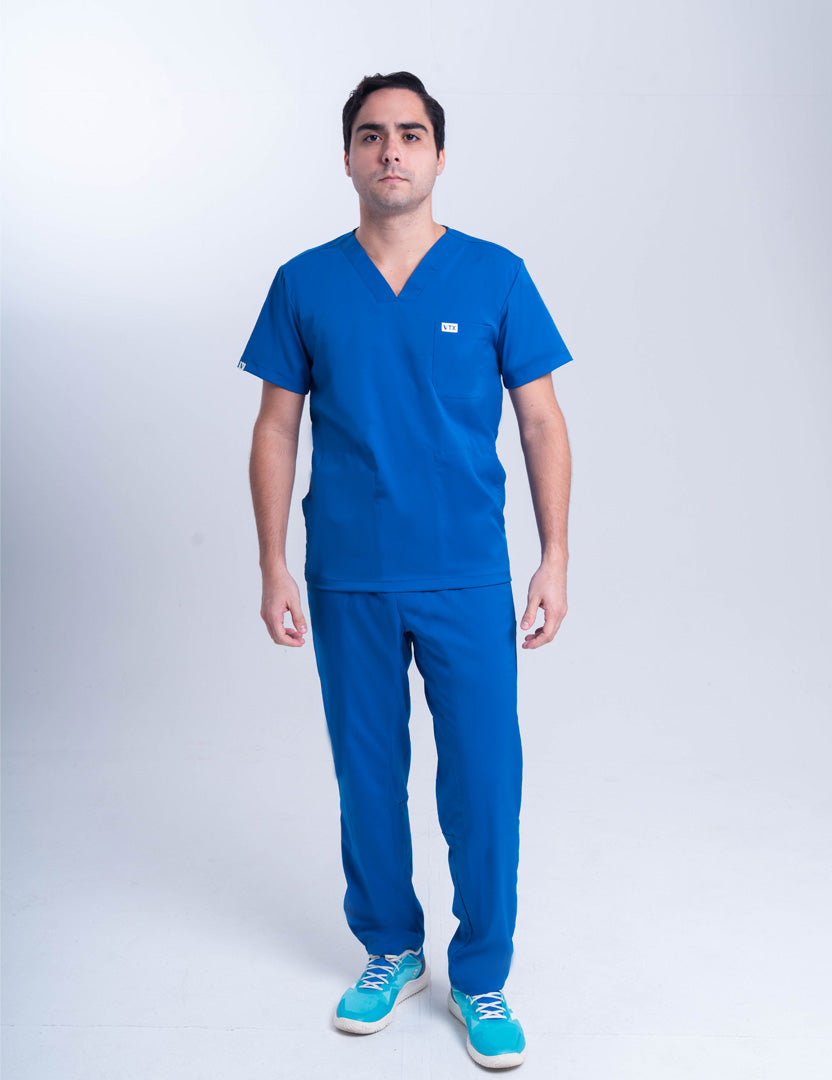 Medical wear azul rey