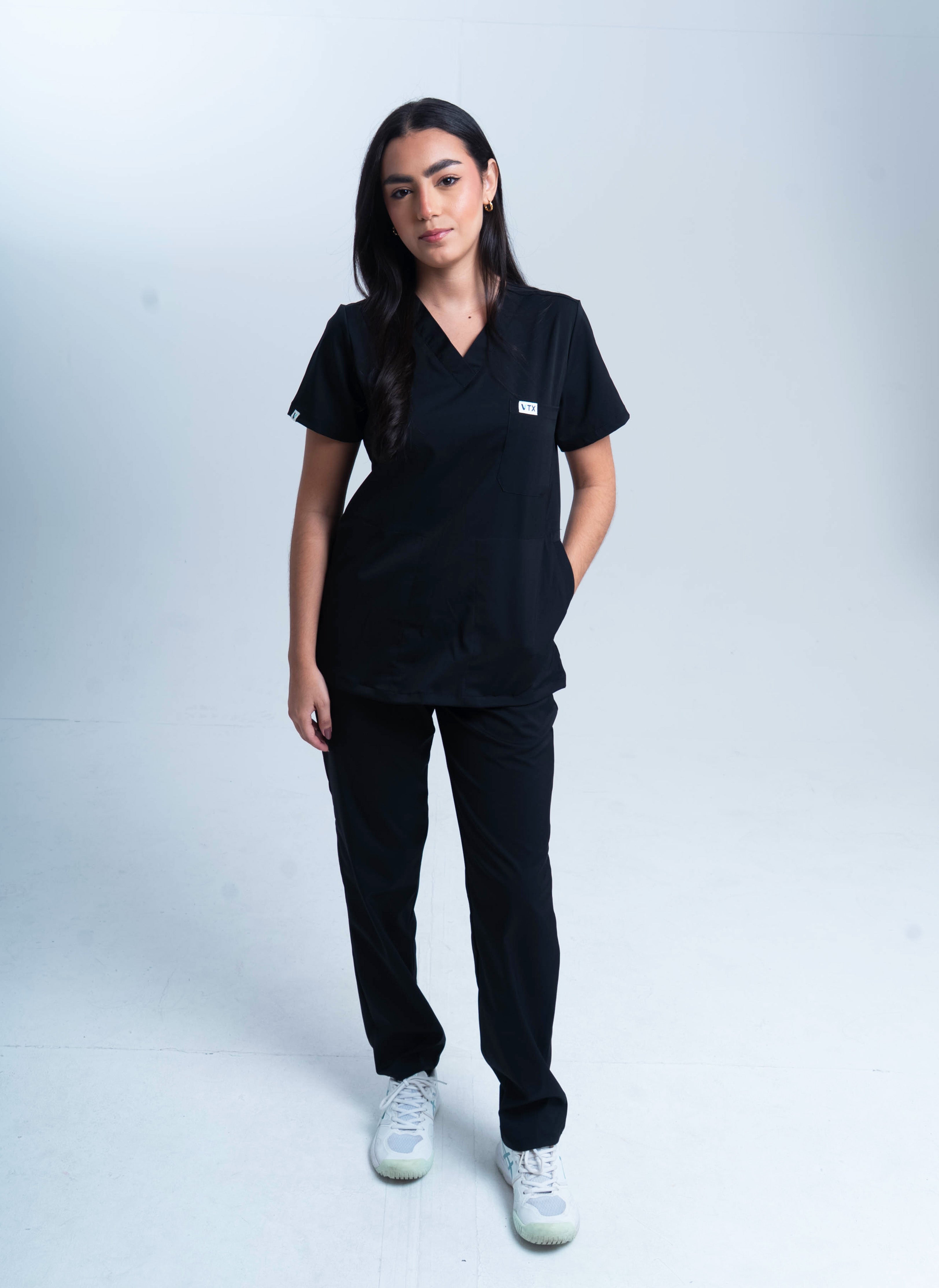 Uniforme médico mujer negro